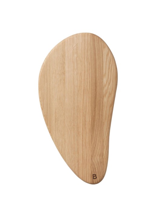 Broste Copenhagen Limfjord snijplank 20 x 38,5 cm - voorkant 3 beige