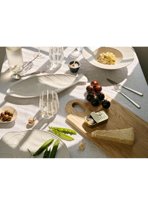 Broste Copenhagen Nordic Bistro bestekset 16-delig - achterkant zilver