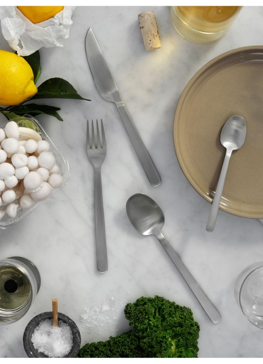 Broste Copenhagen Nordic Bistro bestekset 16-delig - detail 5 zilver