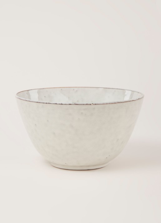 Broste Copenhagen Nordic Sand kom 20 cm  - voorkant 2 lichtgrijs