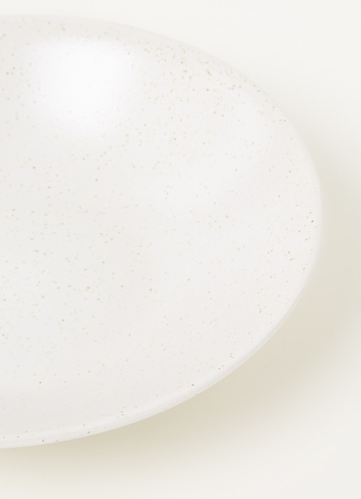 Broste Copenhagen Nordic Vanilla diep bord Ø22 cm - detail 3 wit