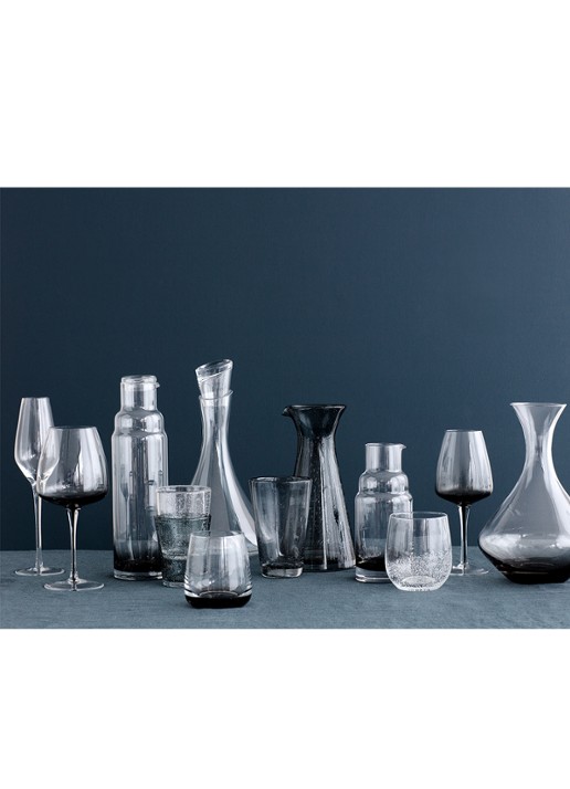 Broste Copenhagen Smoke waterglas 35 cl - voorkant 2 transparant