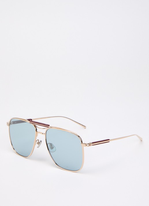 Brunello Cucinelli Piloten zonnebril BC2024ST