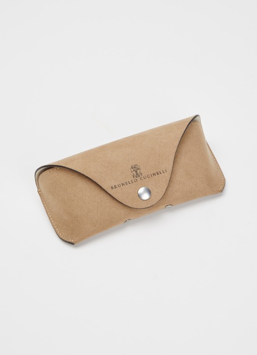 Brunello Cucinelli Piloten zonnebril BC4022S - detail 2 bruin