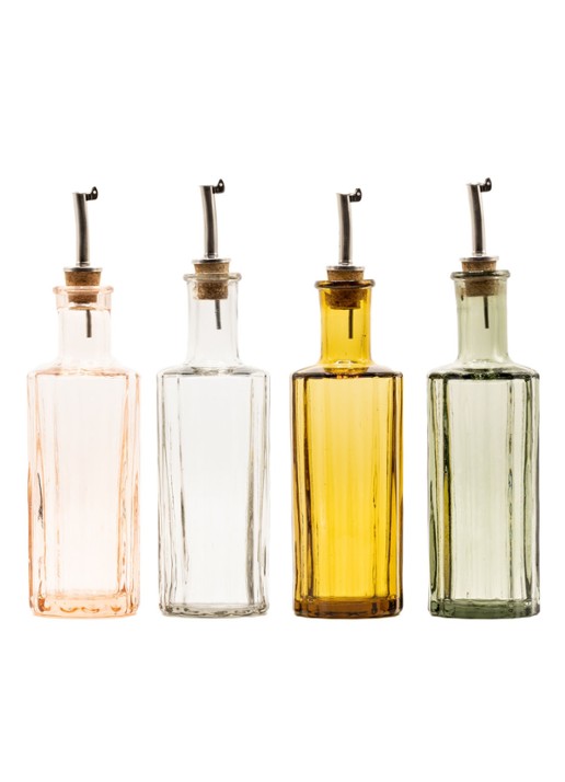 Brût Homeware Reed olie- en azijnfles 30 cl - achterkant 3 lichtroze