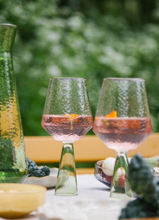 Brût Homeware Wijnglas 40 cl set van 2 - detail 6 groen