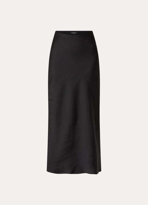 Bruuns Bazaar AcaciaBBJoanelle maxi rok van satijn