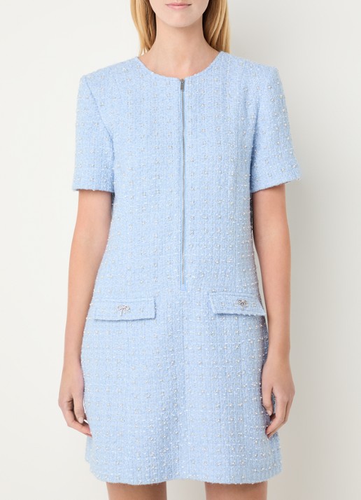 Bruuns Bazaar Attalea mini jurk met strass en halve rits
