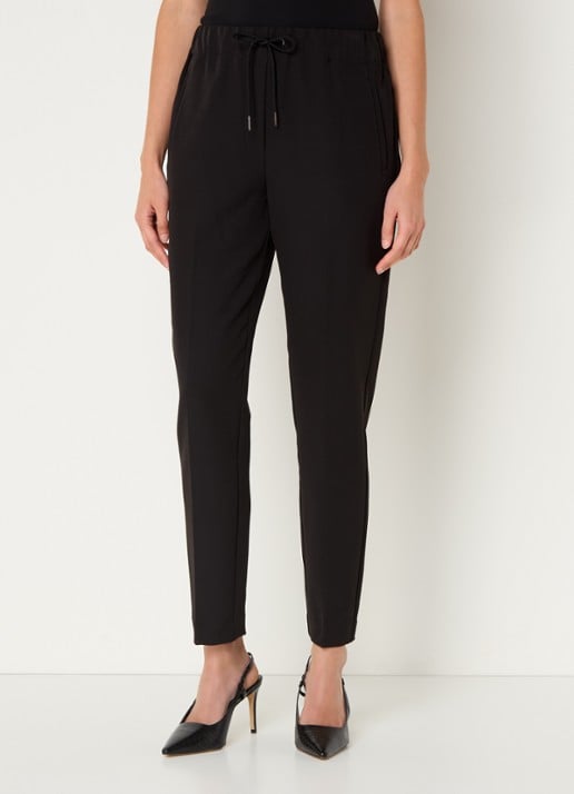 Bruuns Bazaar Liwa high waist tapered fit chino met steekzakken