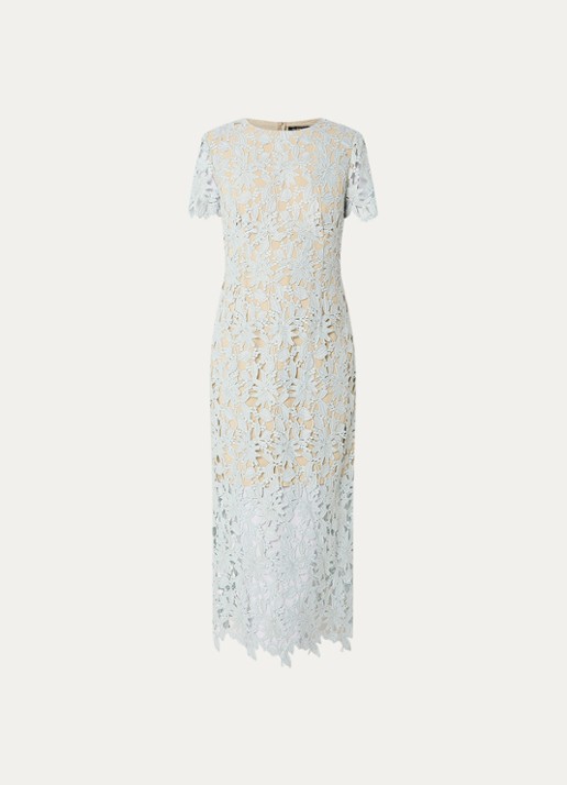 Bruuns Bazaar Sue semi-transparante maxi jurk van kant