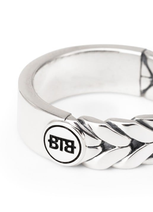 Buddha to Buddha Barbara Dual ring van zilver - detail 4 zilver