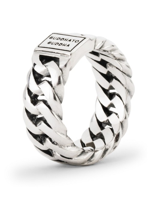 Buddha to Buddha Chain Small ring van zilver - detail 8 zilver
