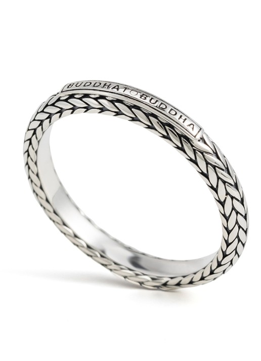 Buddha to Buddha Ellen XS ring van zilver - detail 4 zilver