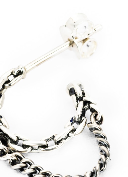 Buddha to Buddha Essential enkele oorsteker van zilver - detail 4 zilver