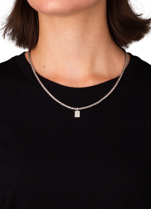 Buddha to Buddha George XS schakelketting van zilver - detail 3 zilver