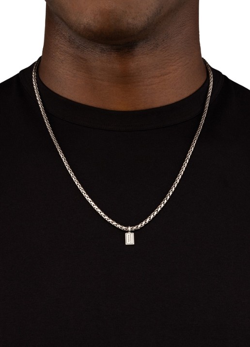 Buddha to Buddha George XS schakelketting van zilver - detail 3 zilver