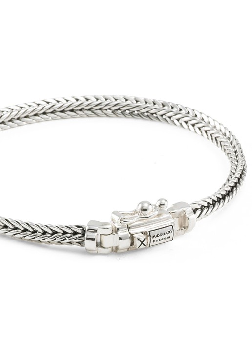 Buddha to Buddha Nurul Mini armband van zilver - detail 6 zilver