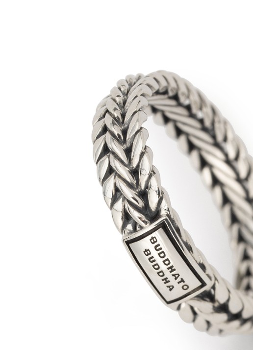 Buddha to Buddha Nurul XS ring van zilver - detail 4 zilver