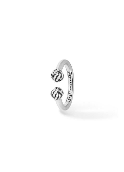 Buddha to Buddha Refined Katja ring van zilver - detail 3 zilver
