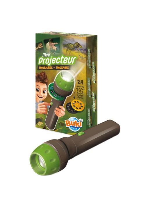 Buki Dino miniprojector - voorkant groen