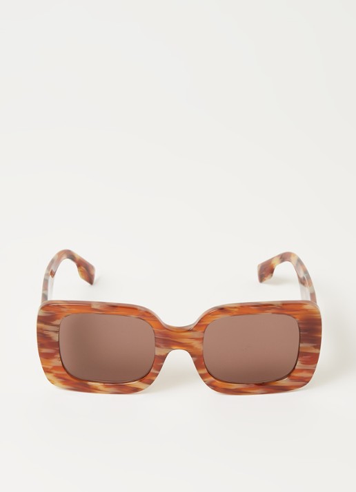 Burberry Butterfly zonnebril BE4327 - voorkant 2 oranjebruin