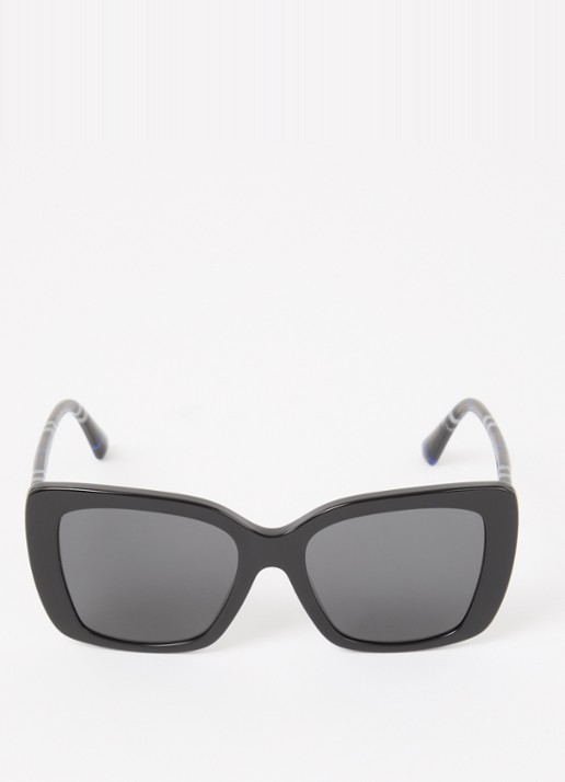 Burberry Butterfly zonnebril BE4456 - detail zwart