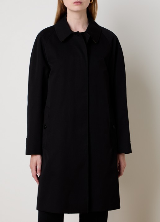 Burberry Camden trenchcoat met steekzakken - detail 4 zwart
