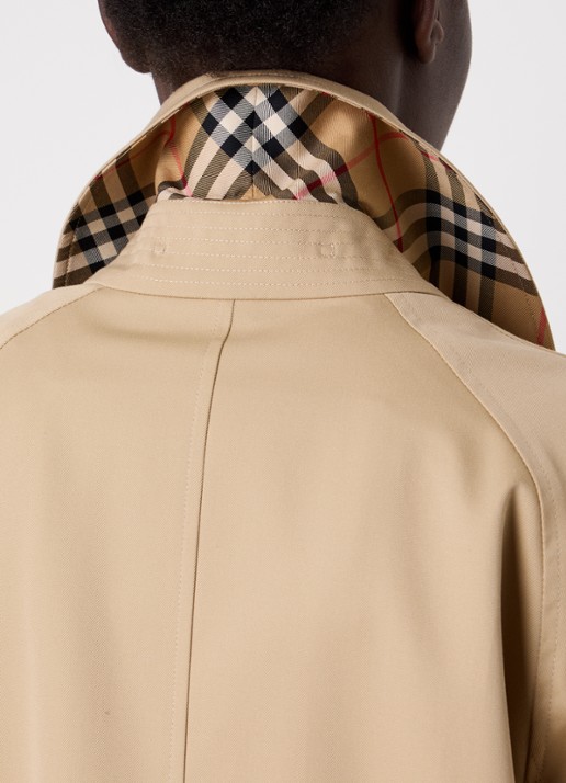Burberry Camden trenchcoat met steekzakken - detail 5 beige