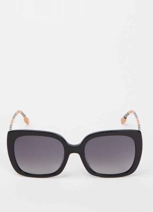Burberry Caroll zonnebril BE4323F - detail 2 zwart