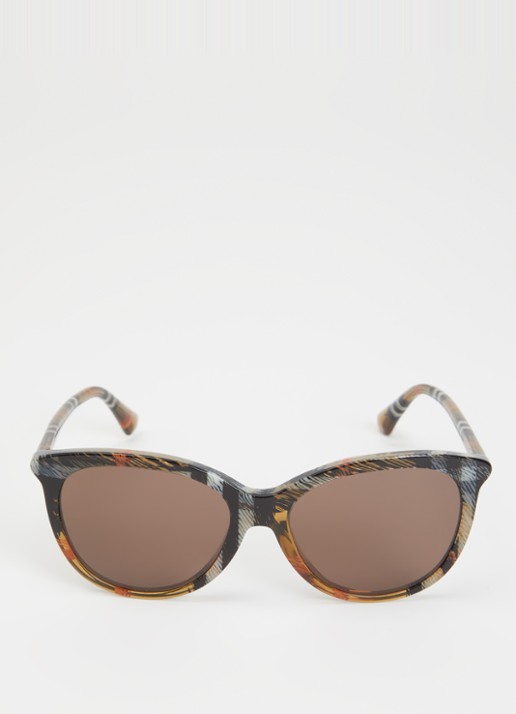 Burberry Cat Eye zonnebril BE4455 - detail 2 bruin
