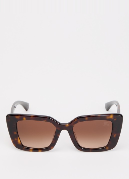 Burberry Cat Eye zonnebril BE4476F - detail donkerbruin
