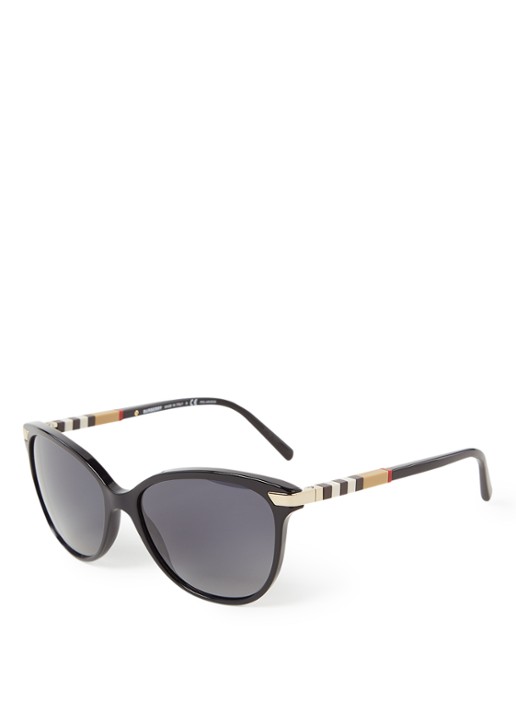 Burberry Cat Eye zonnebril gepolariseerd BE4216