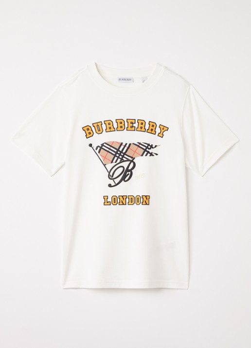 Burberry Cedar T-shirt met logoprint