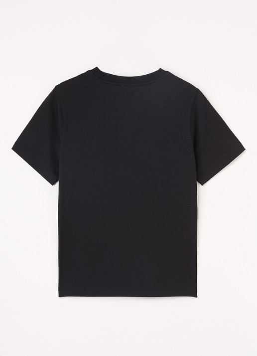 Burberry Cedar T-shirt met logoprint - voorkant 2 zwart