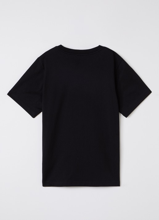 Burberry Cedar T-shirt met print - voorkant 2 zwart