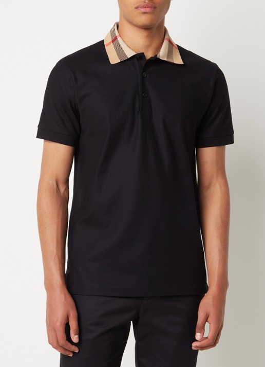 Burberry Cody regular fit polo met logoprint