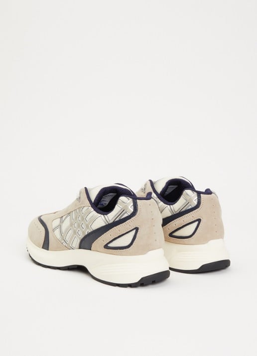 Burberry Eclipse sneaker met kalfssuède details - achterkant 5 beige