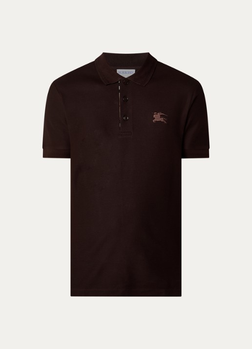 Burberry Eddie regular fit polo met logo