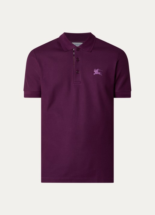 Burberry Eddie regular fit polo met logo