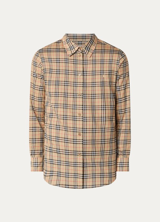 Burberry Emma overhemd met ruitdessin