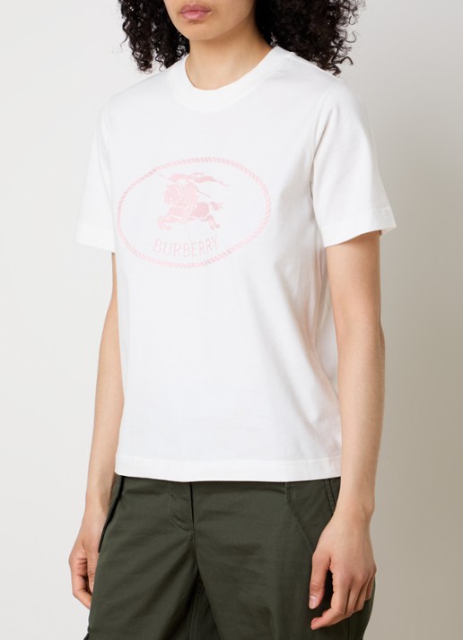 Burberry Frankie T-shirt met logoborduring