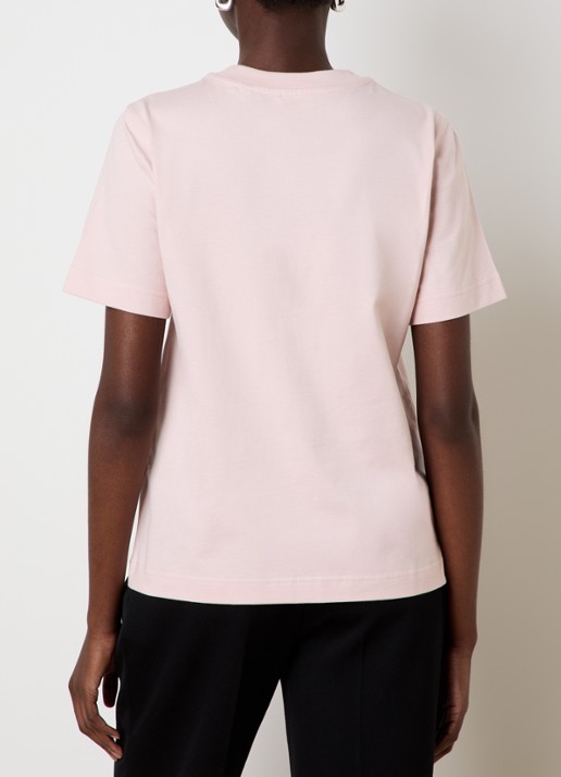 Burberry Frankie T-shirt met logoprint - achterkant 5 lichtroze