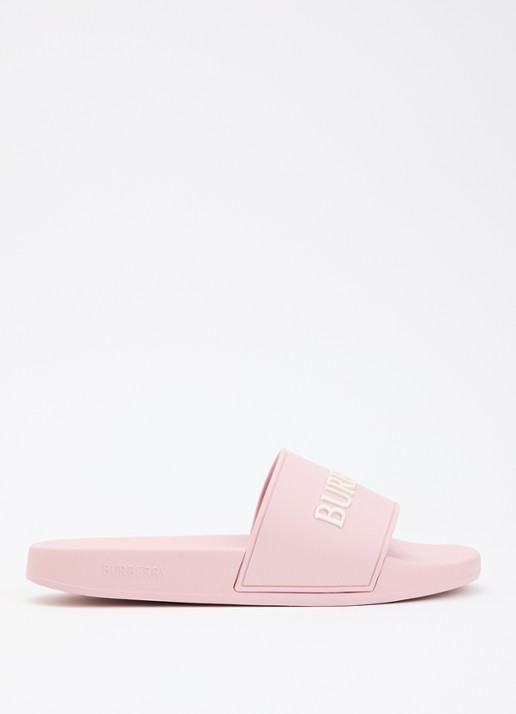 Burberry Furley slipper met logo