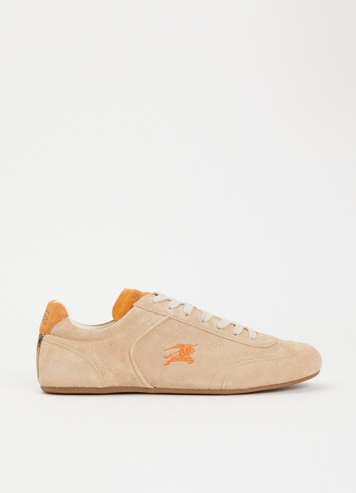 Burberry Knight sneaker van kalfssuède