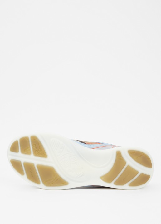 Burberry Matrix Sport sneaker met kalfssuède details - detail 7 beige