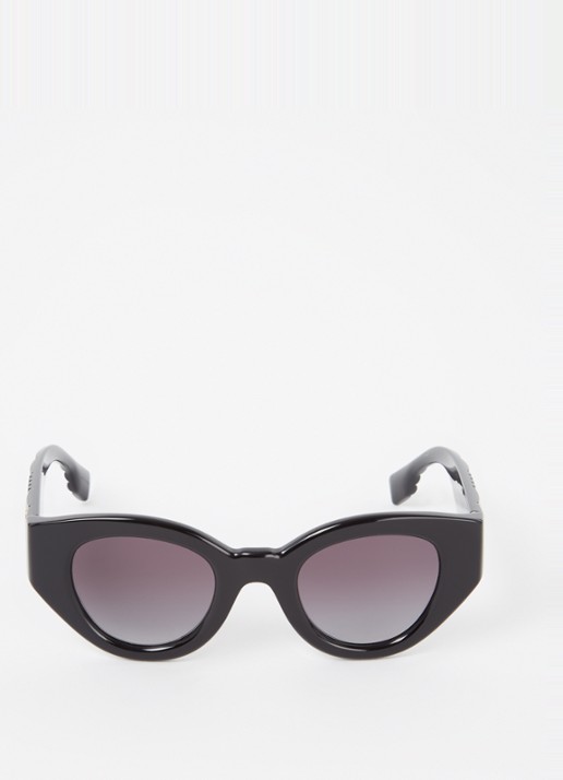Burberry Meadow zonnebril BE4390  - detail zwart
