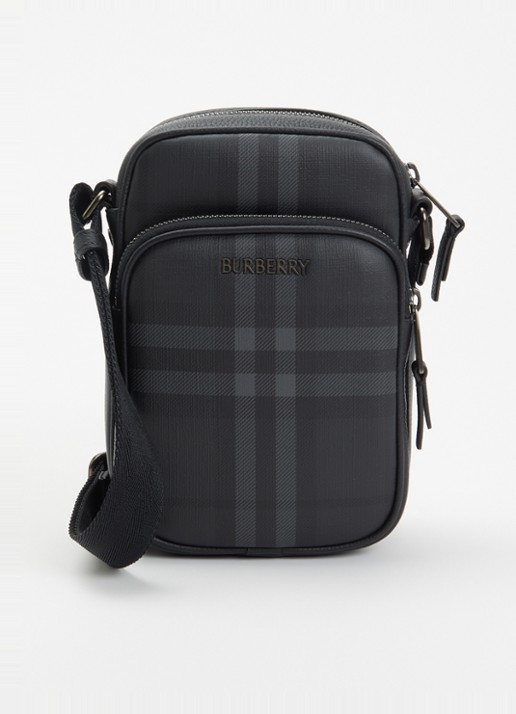 Burberry Mini City crossbodytas met kalfsleren details