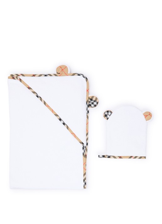 Burberry N7 Bear badcape en washand set
