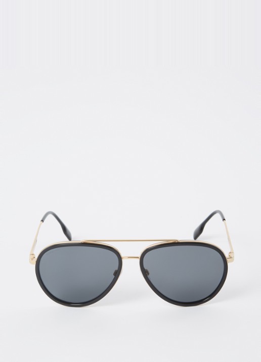 Burberry Oliver zonnebril gepolariseerd BE3125  - detail 3 goud