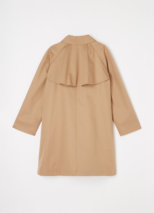 Burberry Olivia double-breasted trenchcoat - achterkant 3 beige